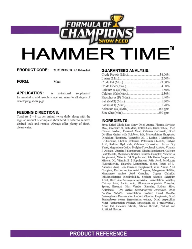 Hammer time®, 25lb by formula of champions - image 2