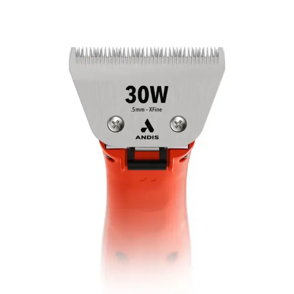 Andis emerge clipper w/#30 wide blade- orange