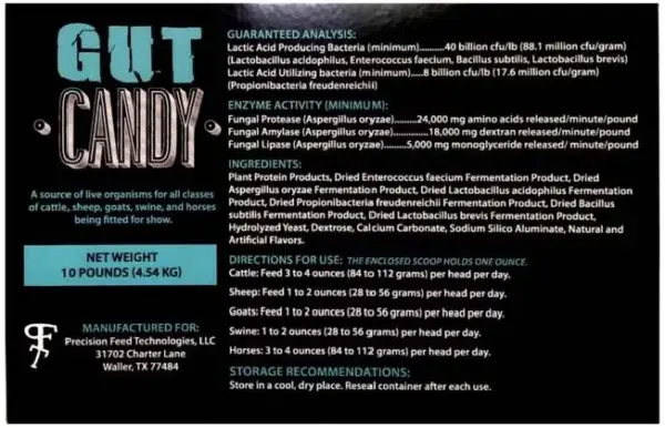 Gut candy 10lb