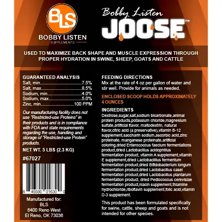 JOOSE 5lb by Bobby Listen - Image 2