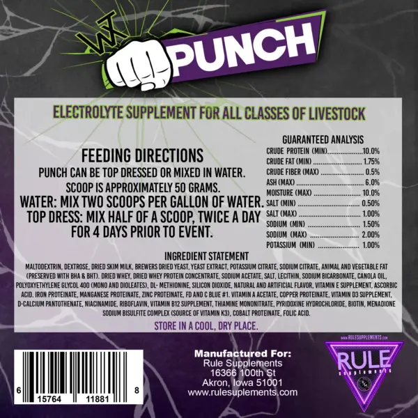 Wintex Punch 5lb by RULE