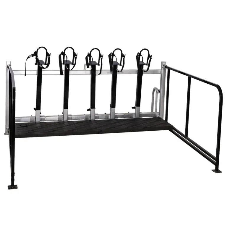 Aluminum show rail - complete w/ 5 asrlhp