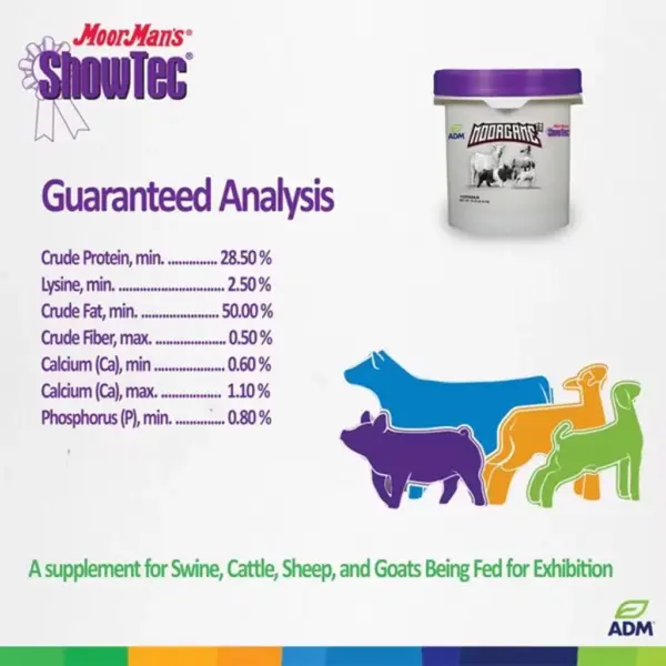 Moorman’s showtec moorgame, 18 lb.