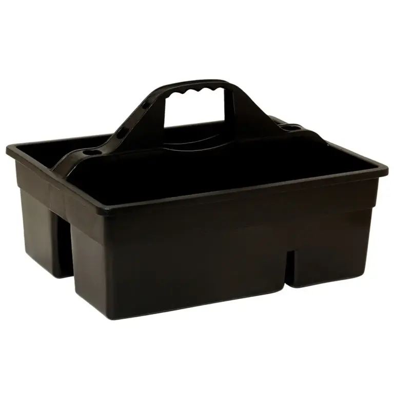 Plastic tote - black
