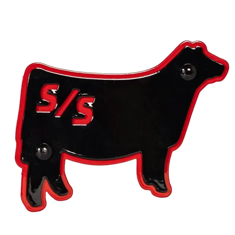 Sullivan's Steel 12" Wall Art - Heifer