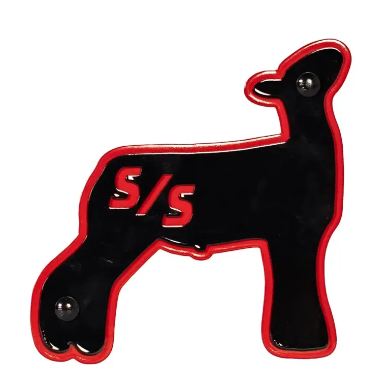 Sullivan's Steel 12" Wall Art - Sheep