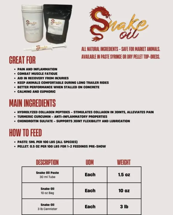Snake oil paste, 30ml